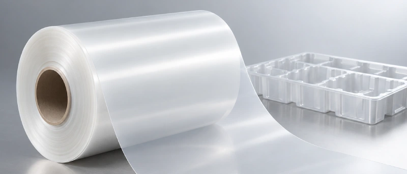 Polypropylene sheet rolls and flat sheet samples